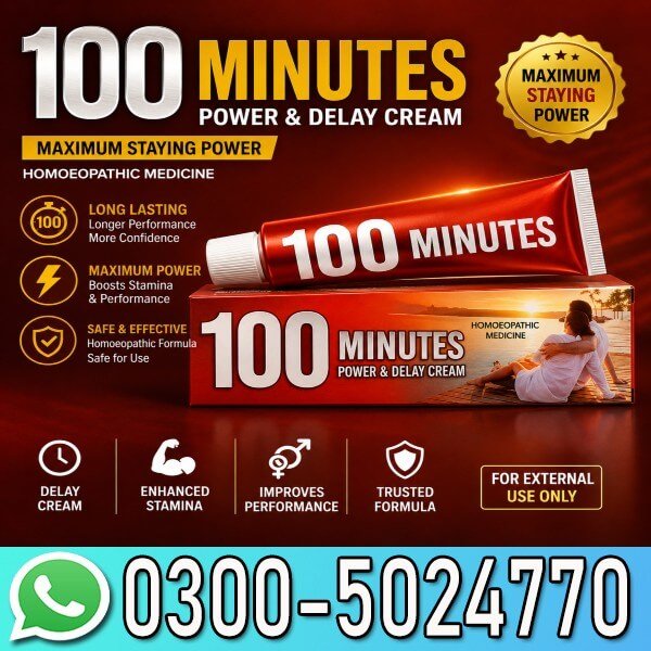 100 Minutes Timing Cream In Pakistan