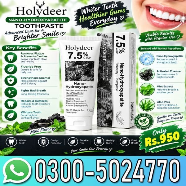 7.5% Hydroxyapatite Toothpaste Price In Pakistan