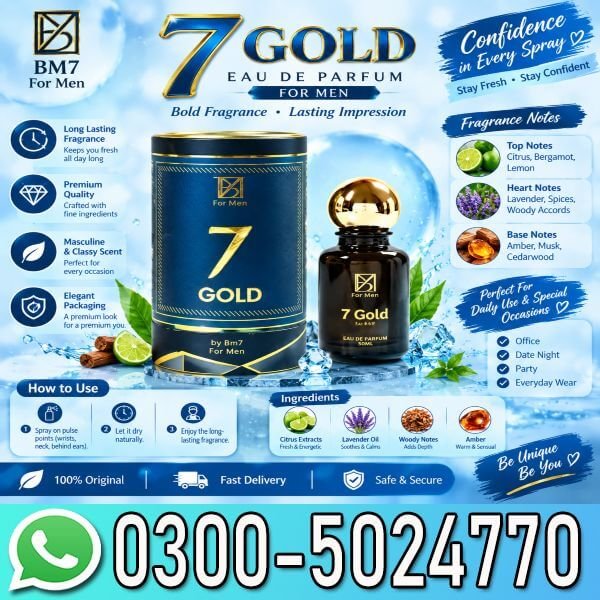 7 Gold By BM7 Perfume Price In Pakistan