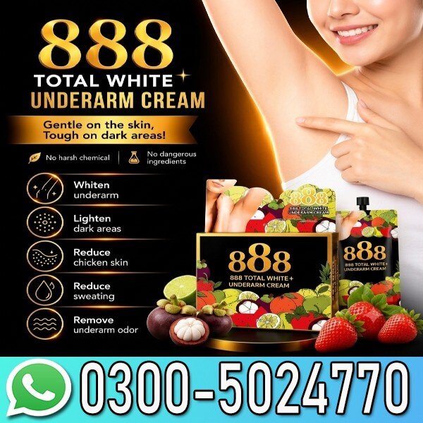888 Total White Underarm Cream Price In Pakistan
