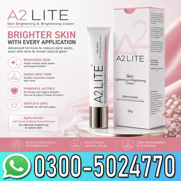 A2 Lite Skin Lightening & Brightening Cream In Pakistan