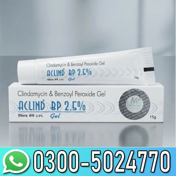 Aclind BP 2.5% Gel In Pakistan