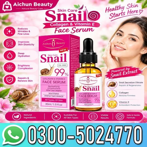 Aichun beauty Snail face Serum Price In Pakistan