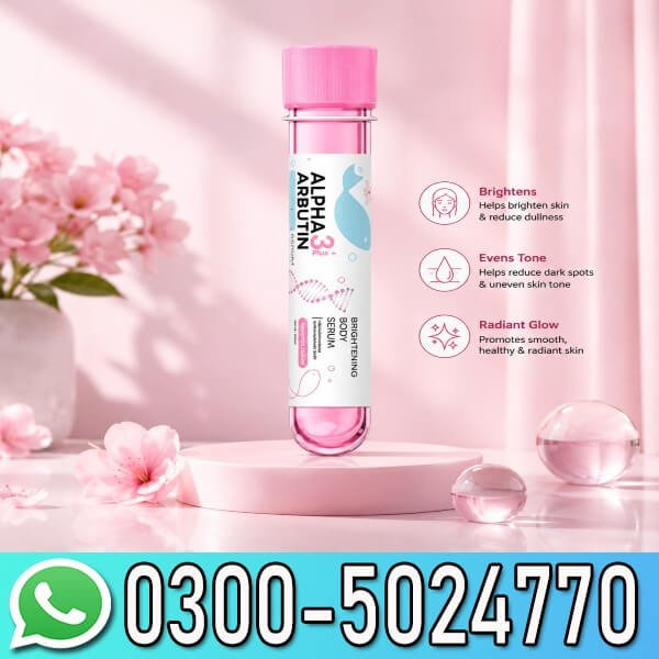 Alpha Arbutin Collagen Super Brightening Body Serum In Pakistan