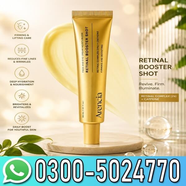 Arencia Retinal Booster Shot In Pakistan