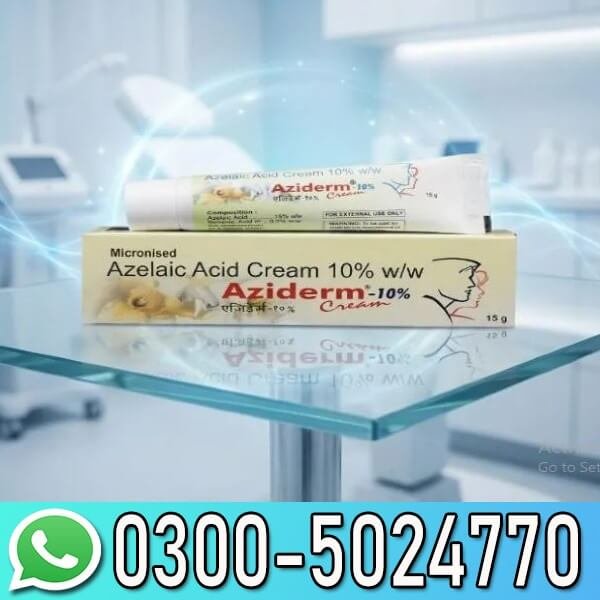 Aziderm 10% Cream In Pakistan