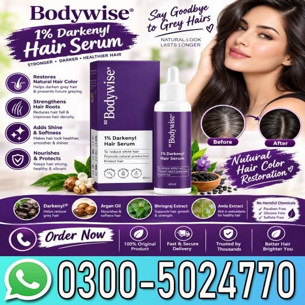 Be Bodywise 1% Darkenyl Hair Serum In Pakistan