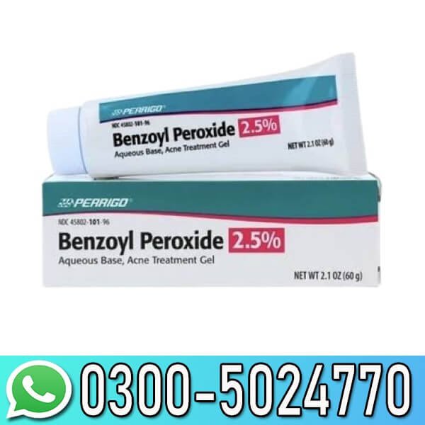 Benzoyl Peroxide 2.5% Gel In Pakistan