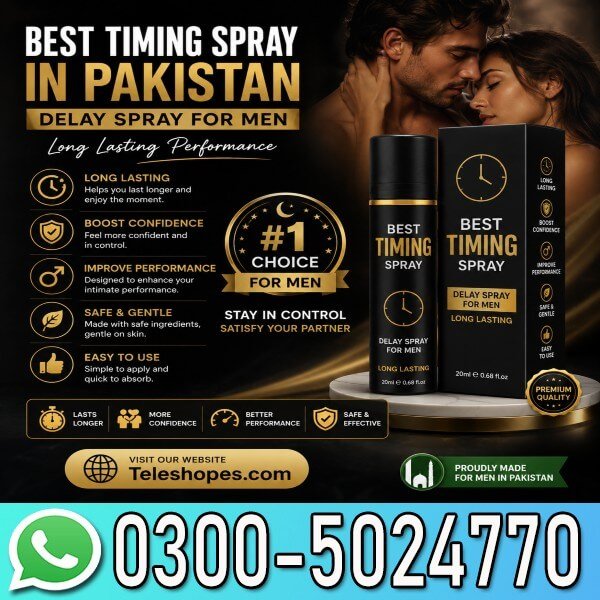 Best Timing Spray In Pakistan Delay Spray For Men Long Lasting