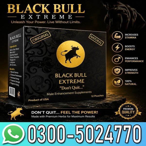 Black Bull Male Enhancement Supplements In Pakistan