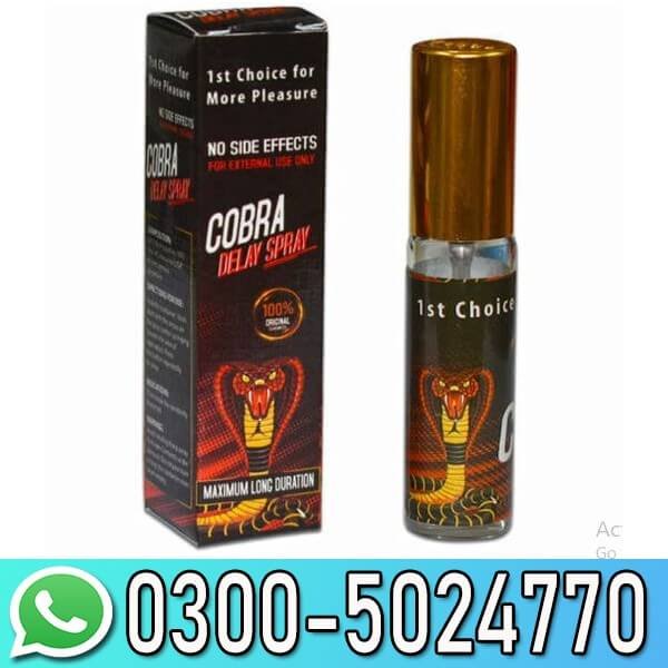 Black Cobra Timing Spray In Pakistan