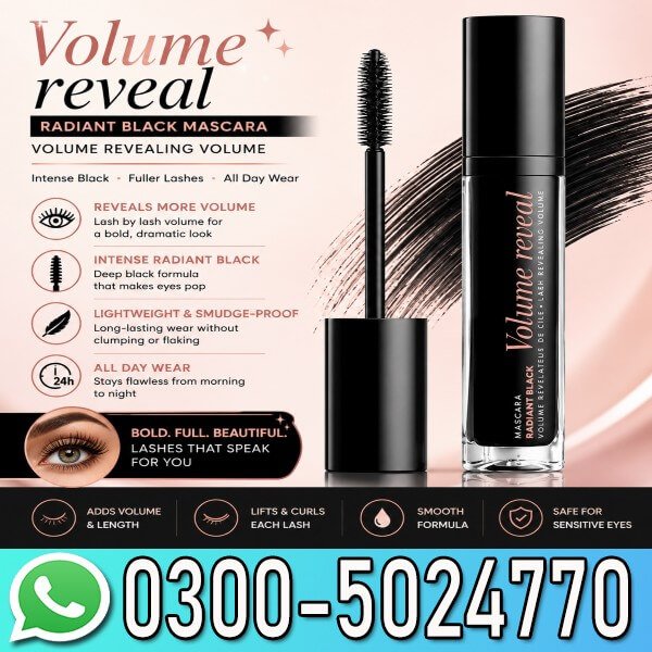Bourjois Volume Reveal Mascara Radiant Black In Pakistan