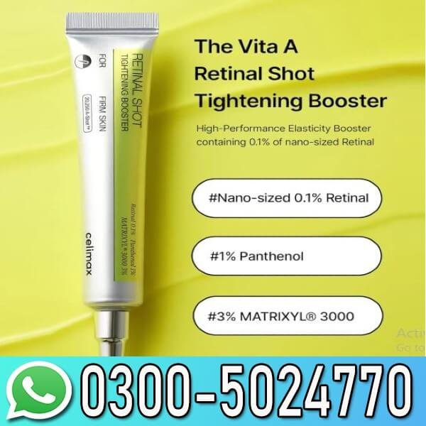 Celimax The Vita A Retinal Shot Tightening Booster Price In Pakistan
