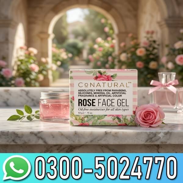 Conatural Rose Face Gel In Pakistan