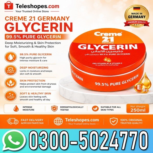 Creme 21 Germany Glycerin Cream 250ml Price In Pakistan
