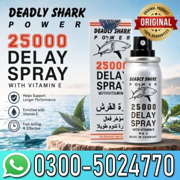 Deadly Shark 25000 Delay Spray In Pakistan