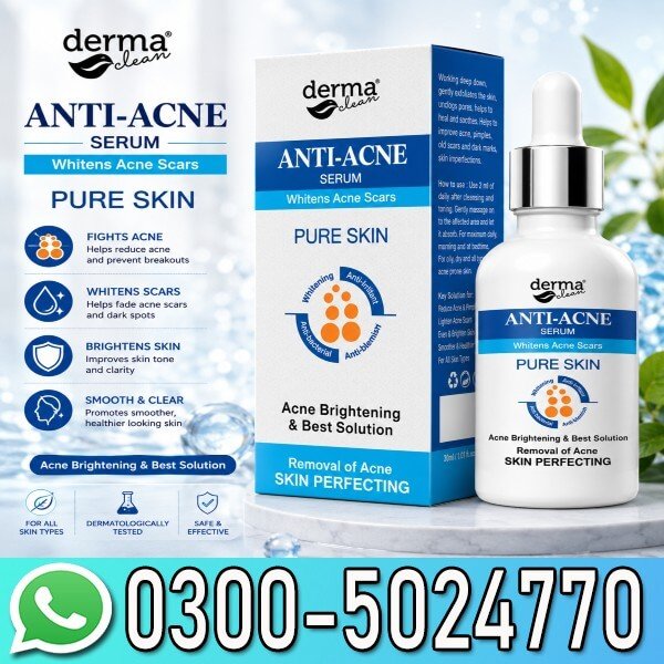 Derma Clean Anti Acne Serum Price In Pakistan