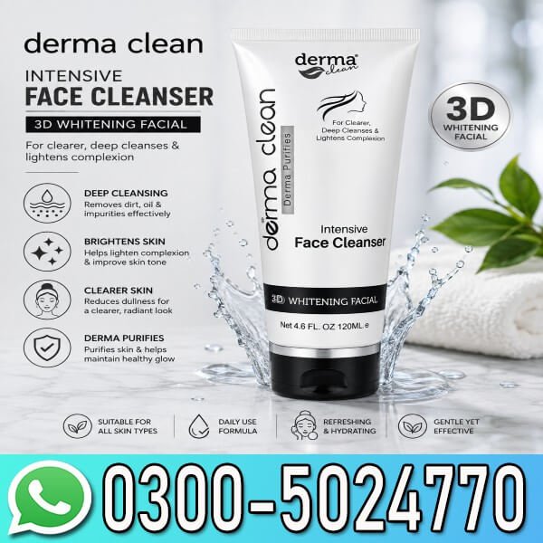 Derma Clean Intensive Face Cleanser Price In Pakistan