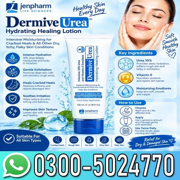 Dermive Urea Moisturizer Gel In Pakistan