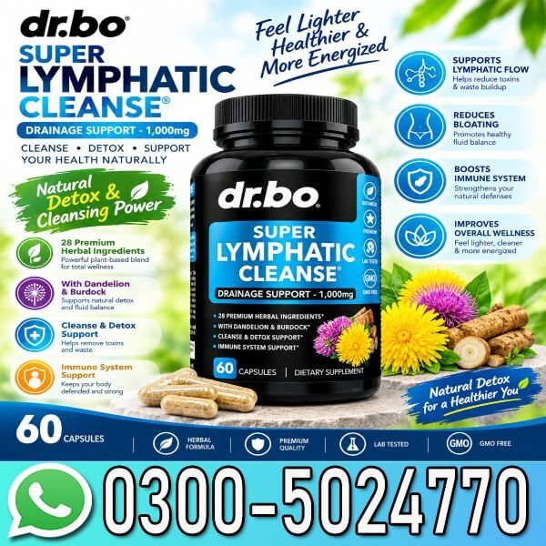 Dr.Bo Lymphatic Support Capsule In Pakistan