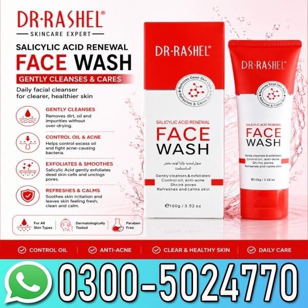 Dr Rashel Salicylic Acid Renewal Face Wash In Pakistan
