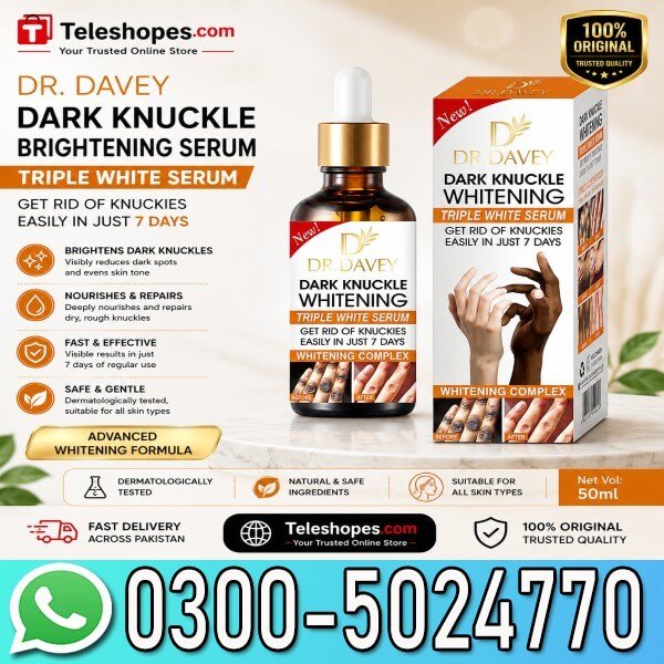 Dr. Davey Dark Knuckle Brightening Serum 50ml Price In Pakistan