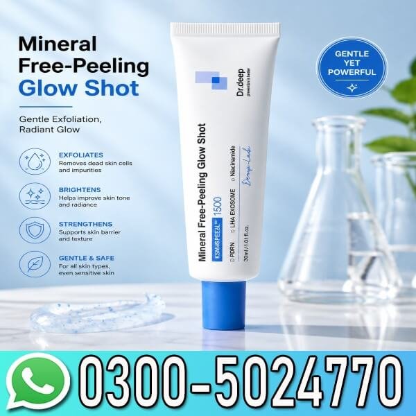Dr. Deep Mineral Free-Peeling Glow Shot 1500 In Pakistan