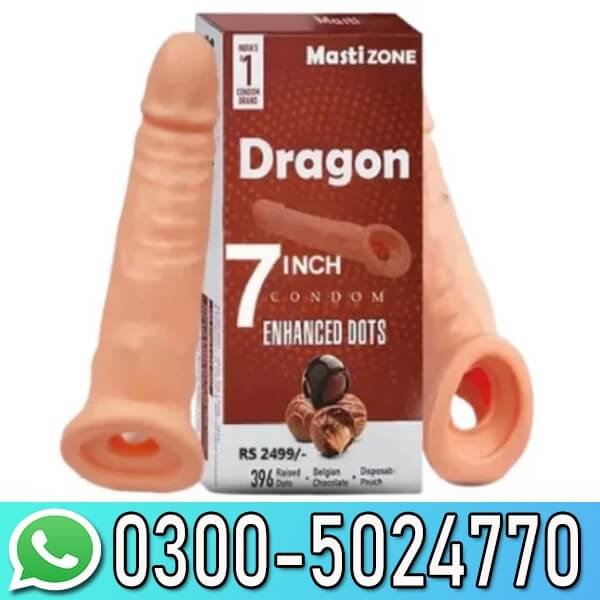 Dragon Silicone Reusable Condom In Pakistan