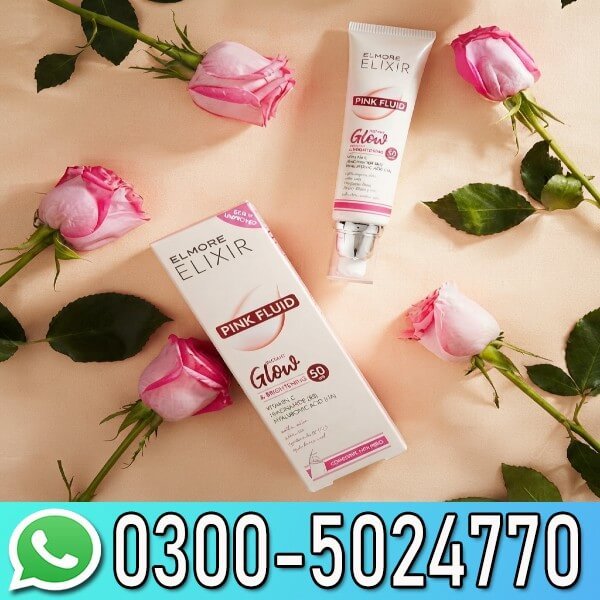 Elmore Elixir 5-In-1 Instant Whitening SPF 50 Pink Fluid In Pakistan