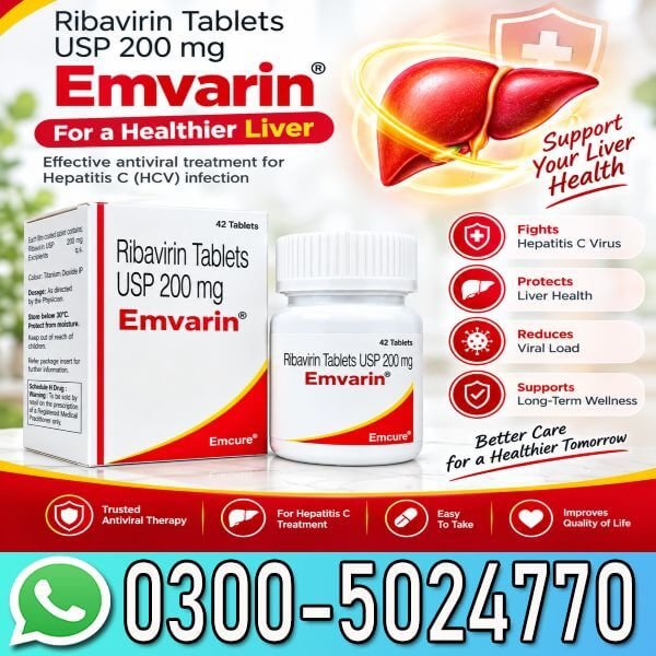 Emvarin 200mg Tablet Price In Pakistan
