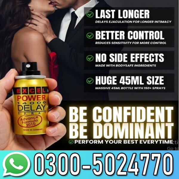 Excel Power 14000 Delay Spray In Pakistan