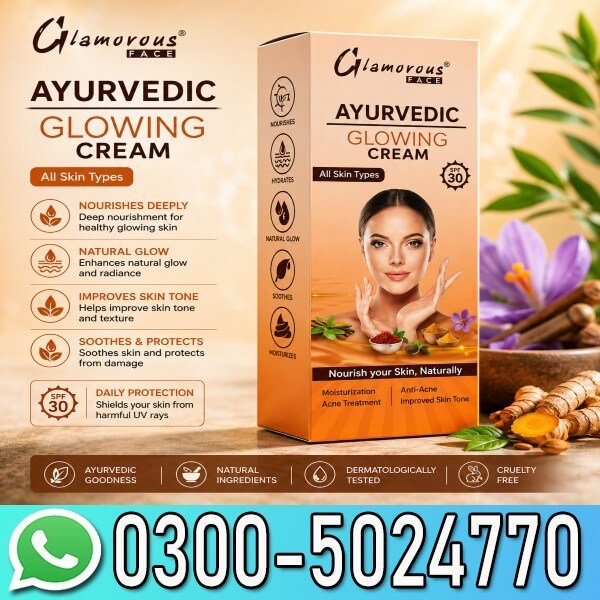 Glamorous Face Ayurvedic Glowing Cream Price In Pakistan