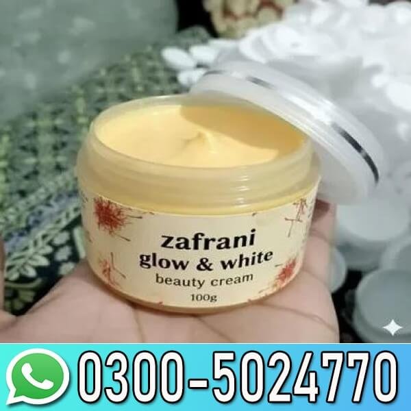 Glow Ria Zafrani Whitening Cream 100g All Skin Types In Pakistan