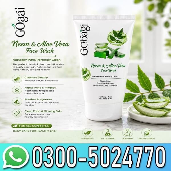 Gobagi Neem And Aloe Vera Face Wash In Pakistan