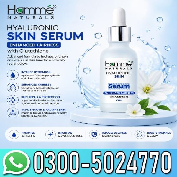 Hamme Naturals Hyaluronic Skin Serum In Pakistan