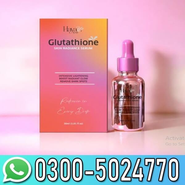 Haya by Rabi Glutathione Skin Radiance Serum In Pakistan