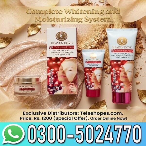 Heaven Dove Professional Whitening Cream Price In Pakistan