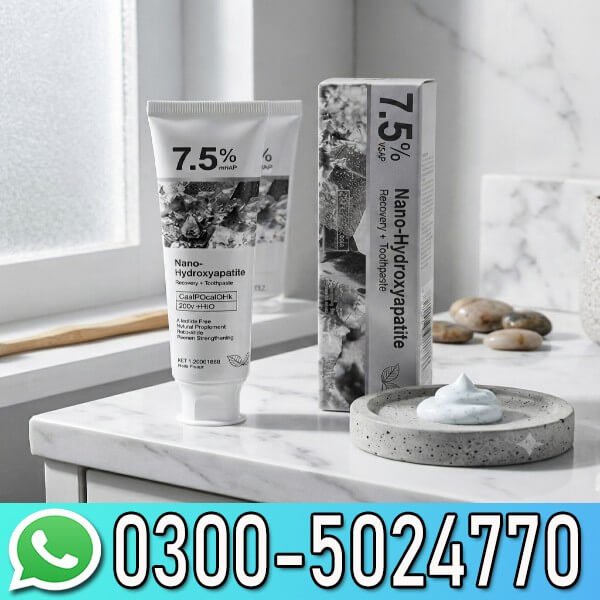 Holydeer Recovery Toothpaste 7.5% Nano Hydroxyapatite In Pakistan
