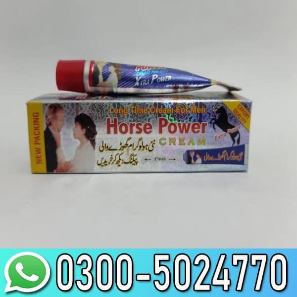 Horse Power Delay Cream For Men In Pakistan