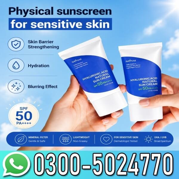 ISNTREE Hyaluronic Acid Natural Sun Cream In Pakistan