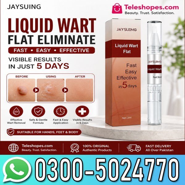 Jaysuing Liquid Warts Flat Eliminate In Pakistan