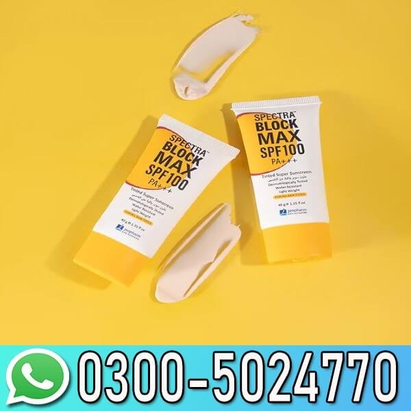 Jenpharm Spectra Block Max Sunblock In Pakistan