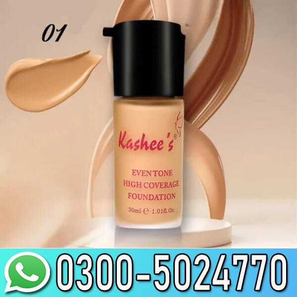 Kashees Eventone High Coverage Foundation In Pakistan