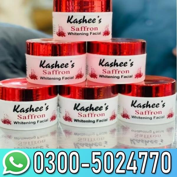 Kashee's Saffron Whitening Facial Cream Price In Pakistan