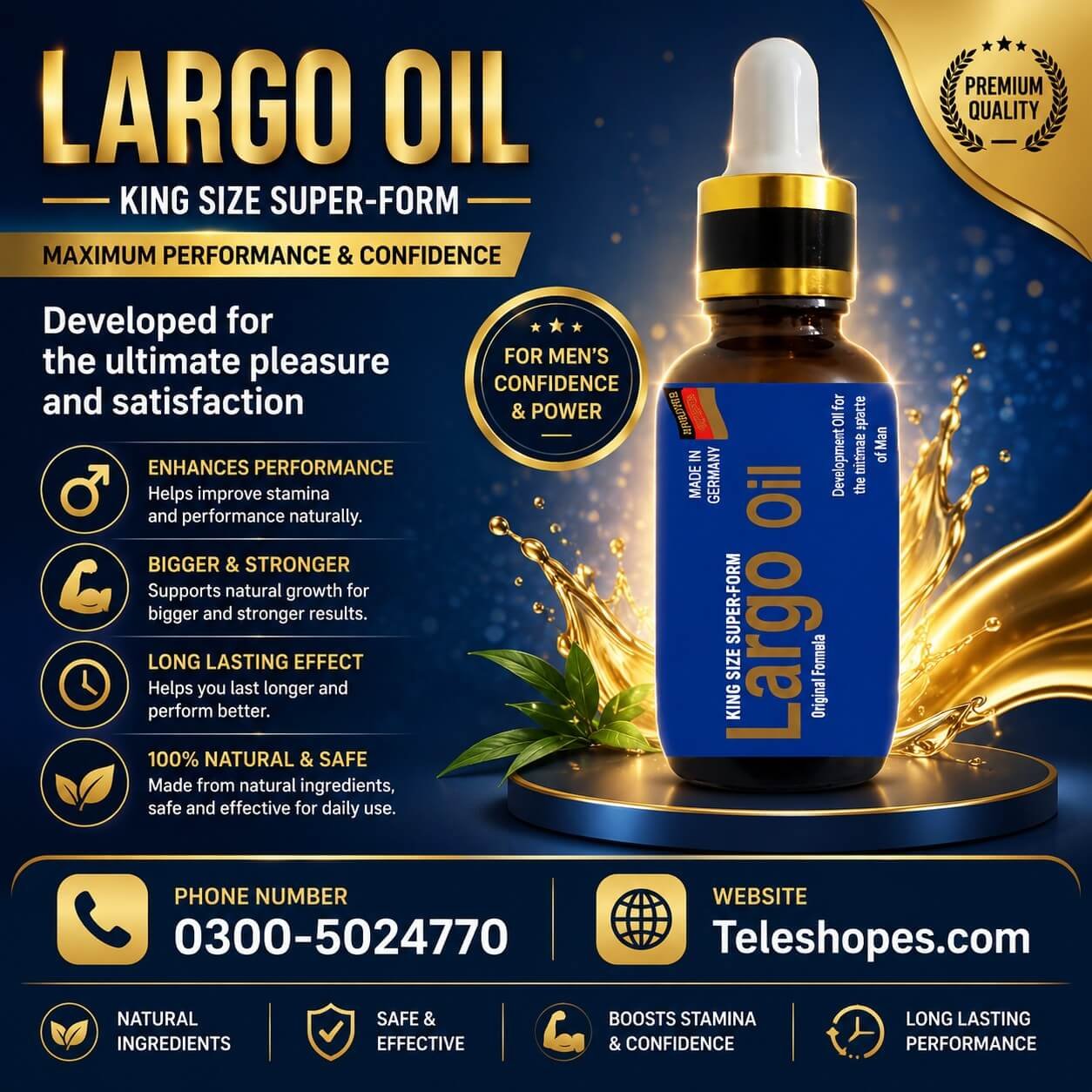 Largo Oil in Pakistan