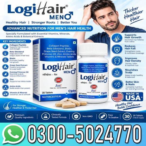 Logihair Men Tablet In Pakistan