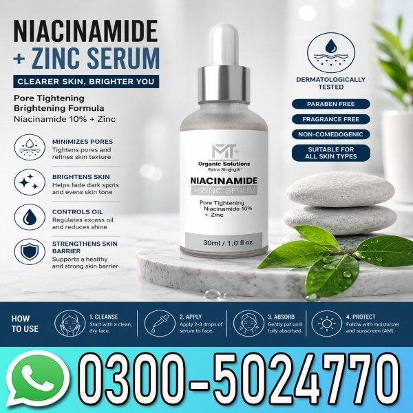MT Organic Solutions Face Serum Price In Pakistan