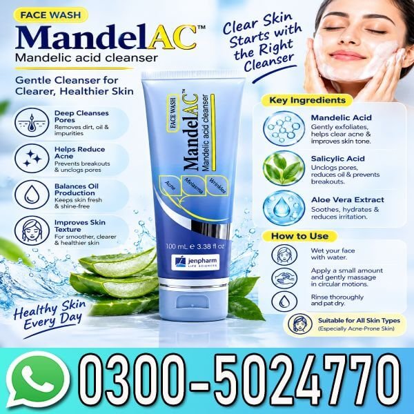 Mandel AC Face Wash Price In Pakistan