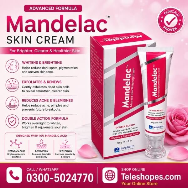 Mandelac Skin Cream Price In Pakistan