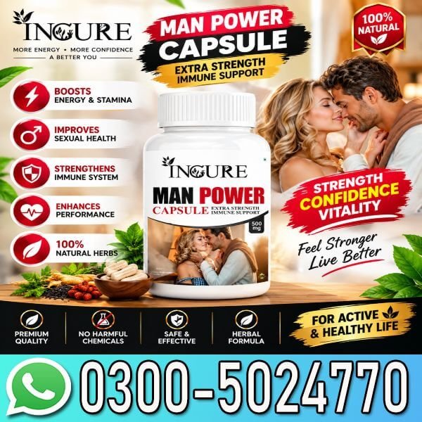 Manpower Capsule 100Mg In Pakistan